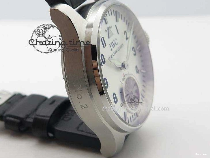MIROTIME 0511 Big Pilot “Markus Buhler” IW5003 Turbine V6F Best Edition Silver Dial On Leather Strap A Reliable 7315